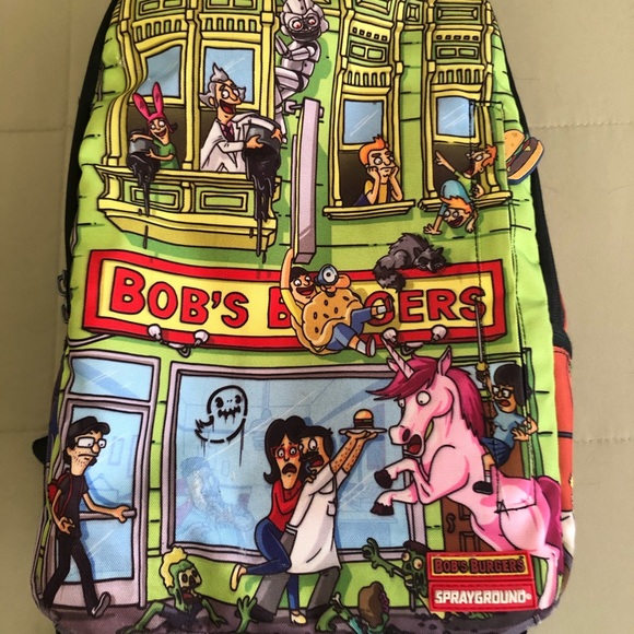 bob's burgers backpack sprayground